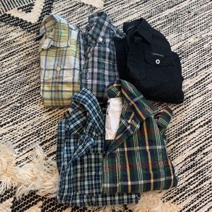 Boys 4t cotton button down bundle